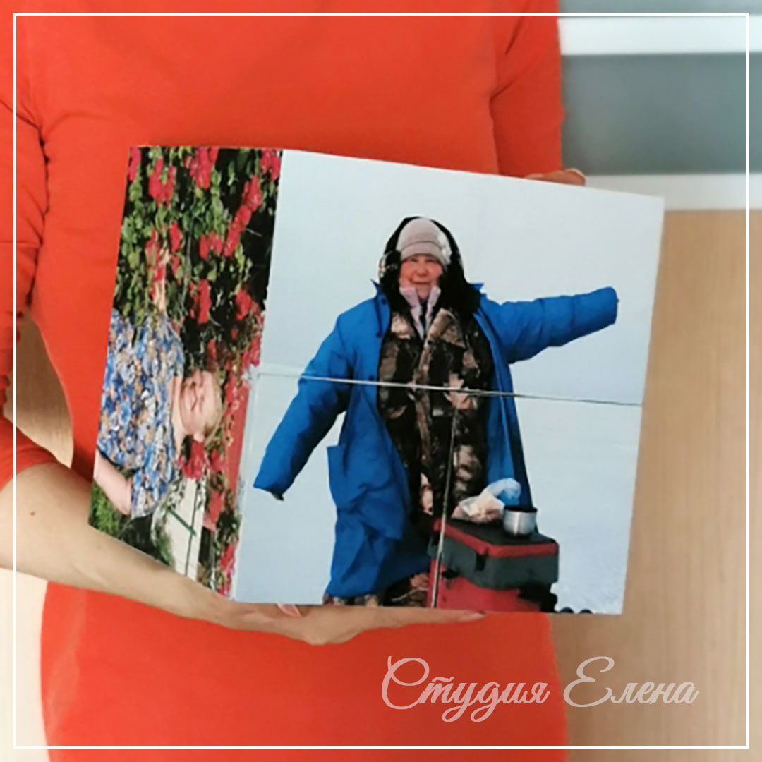 как сделать фотокубик своими руками