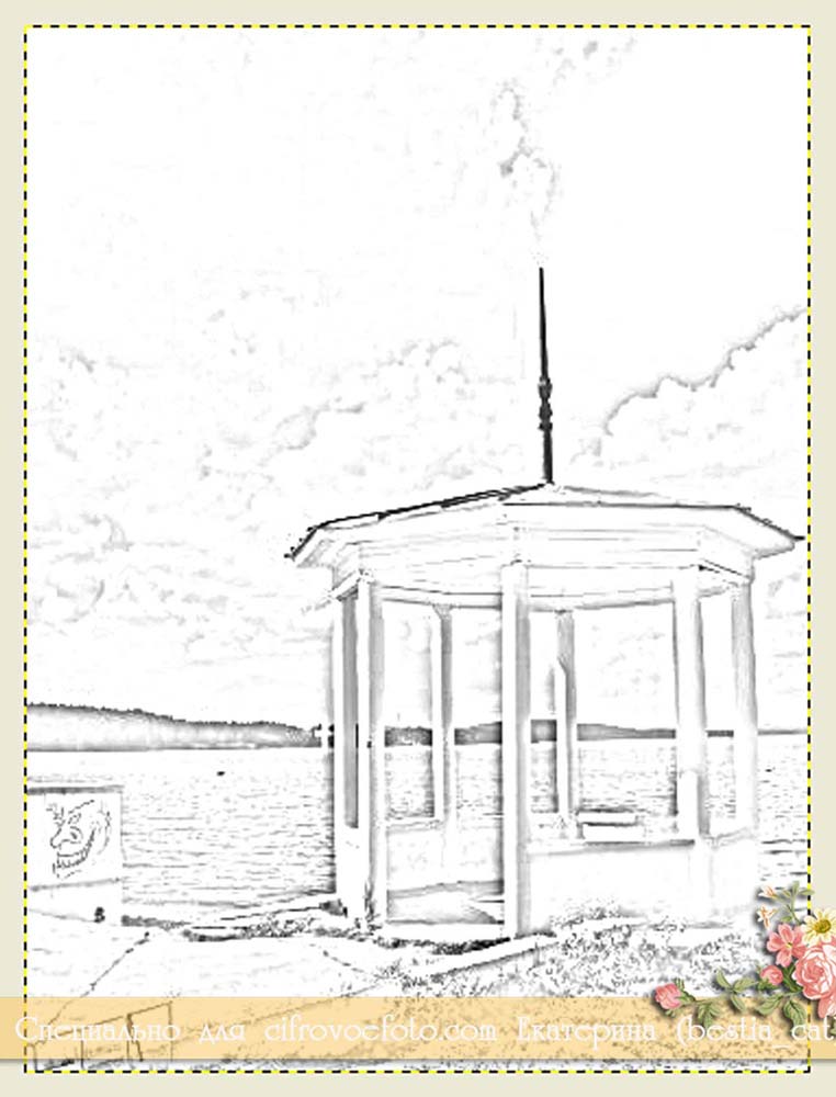 стилизация фото графическим редактором GIMP