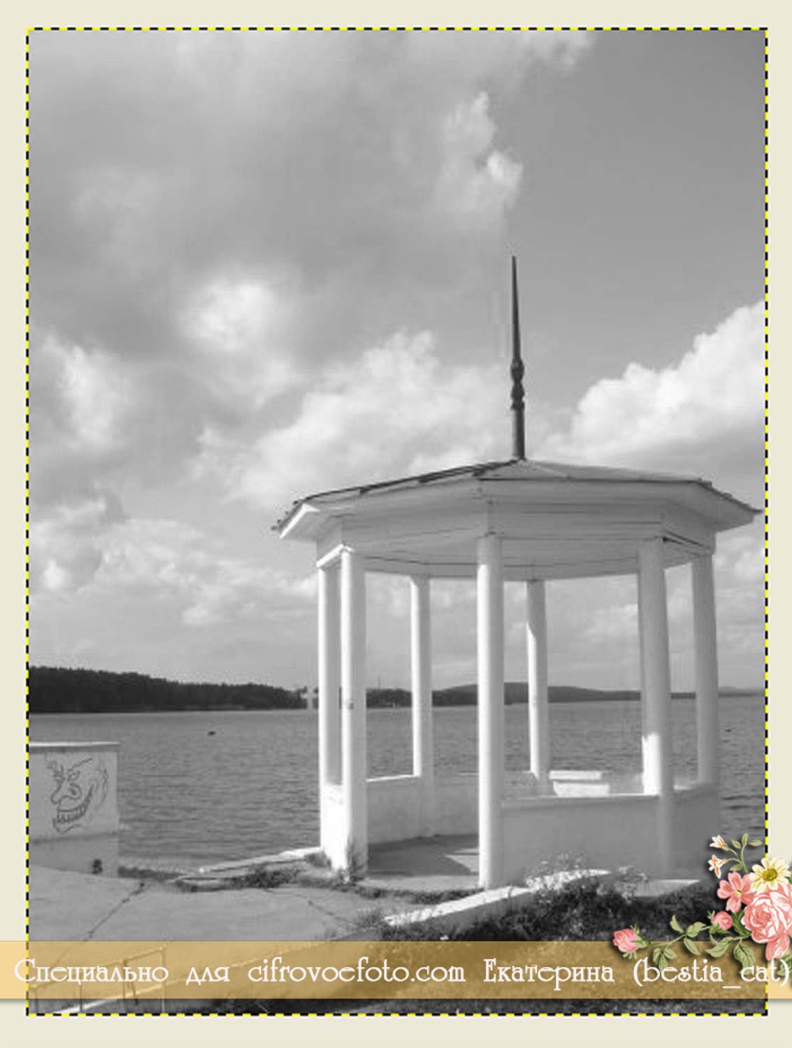 стилизация фото графическим редактором GIMP