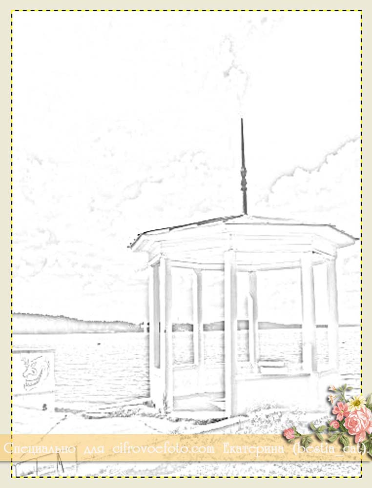 стилизация фото графическим редактором GIMP