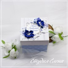 Подарочная коробочка для колечка