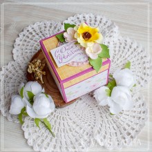 Подарочная коробочка с днем рождения